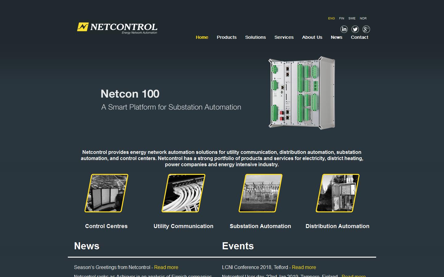 Netcontrol UK Ltd Website
