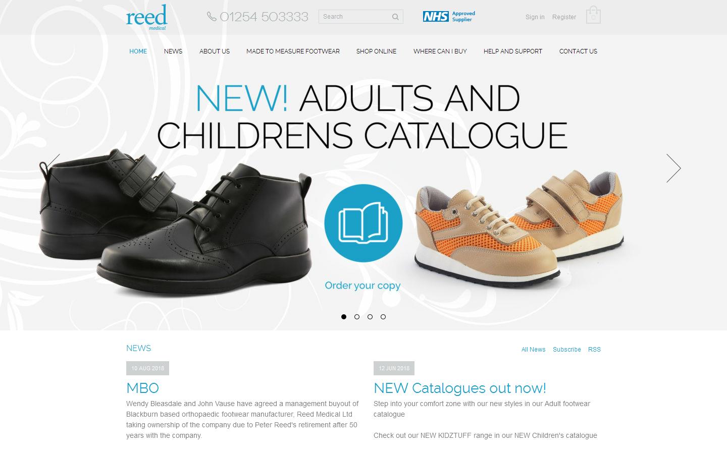 Reed Medical Website