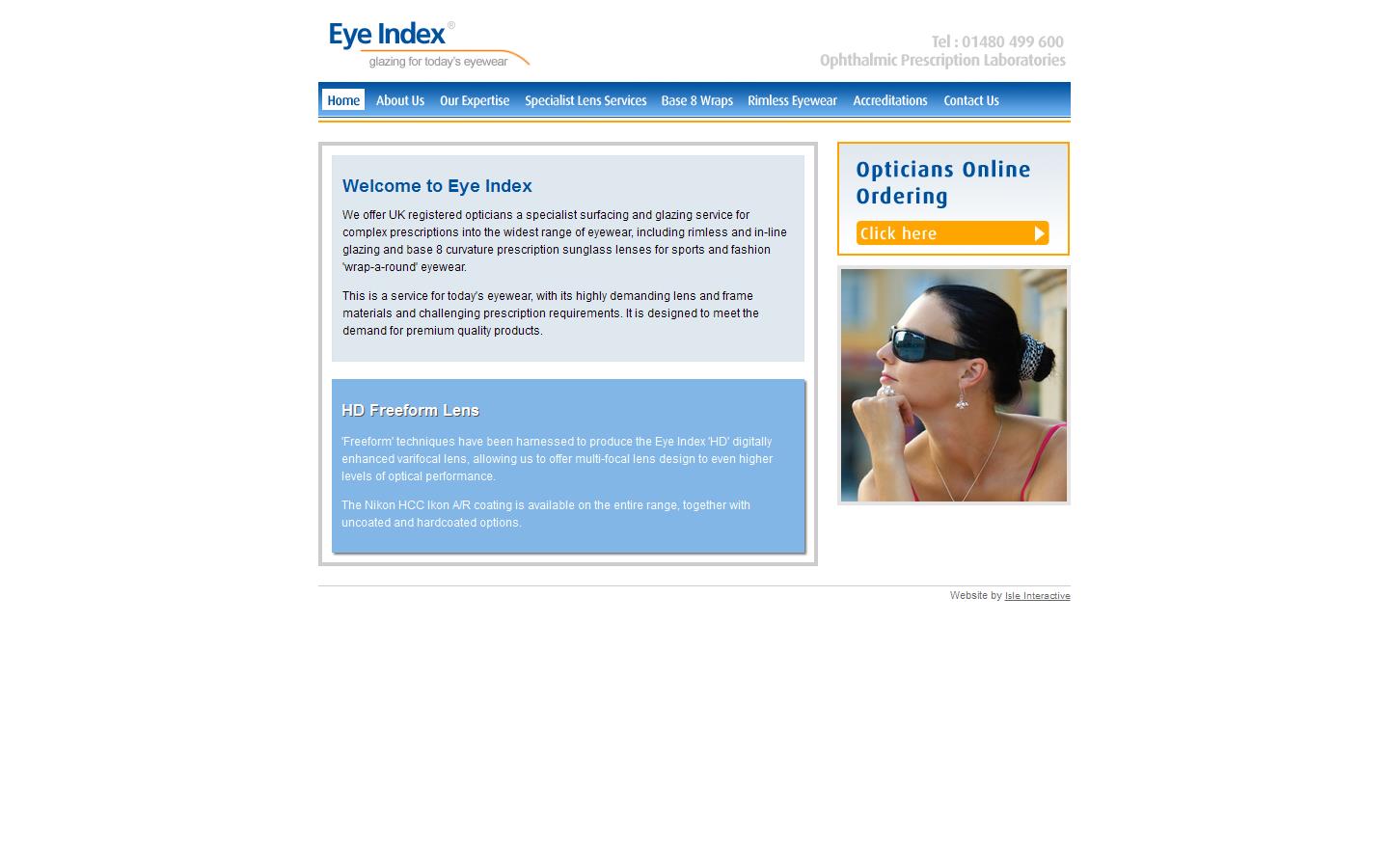 Eye Index Website