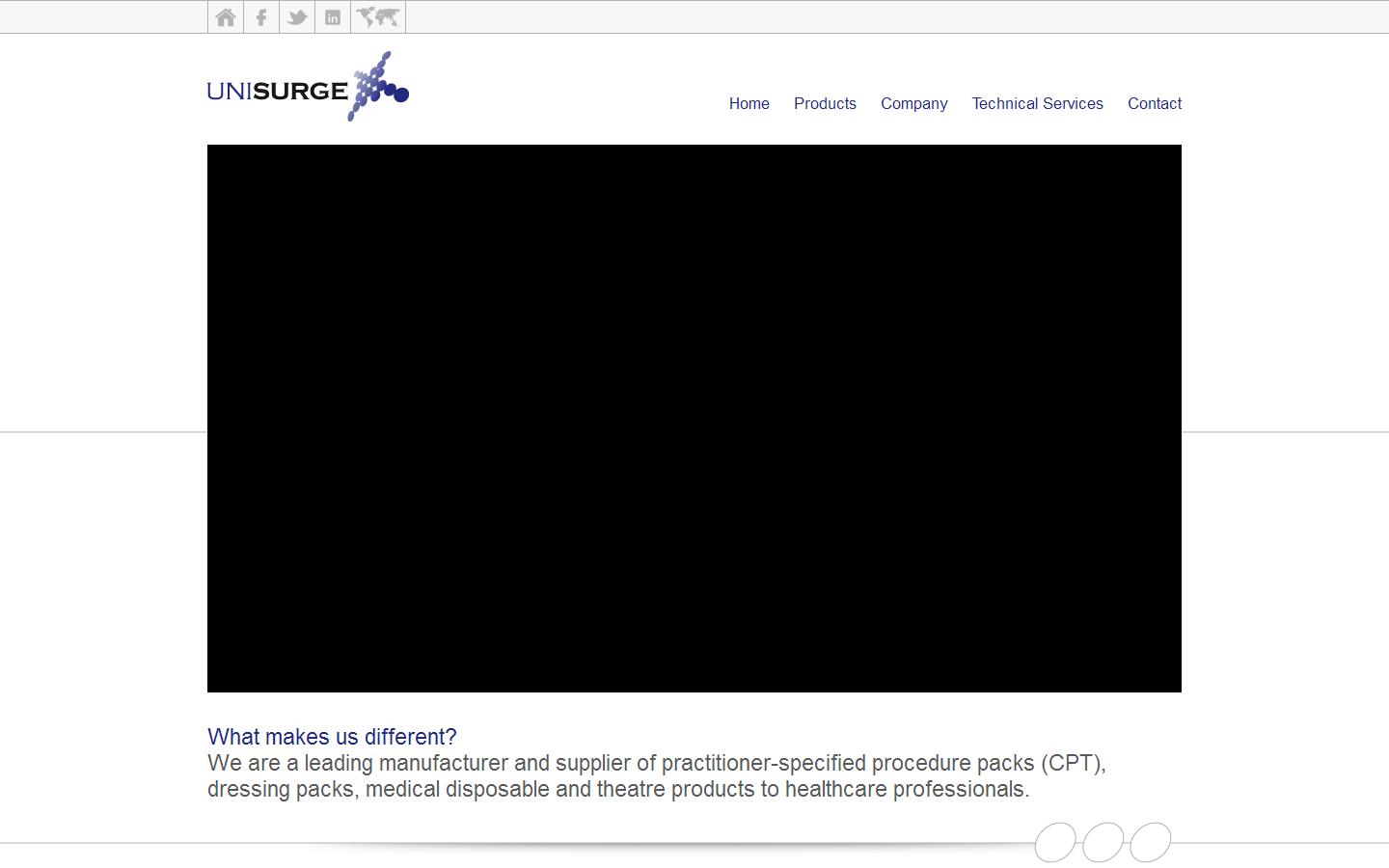 Unisurge International Website