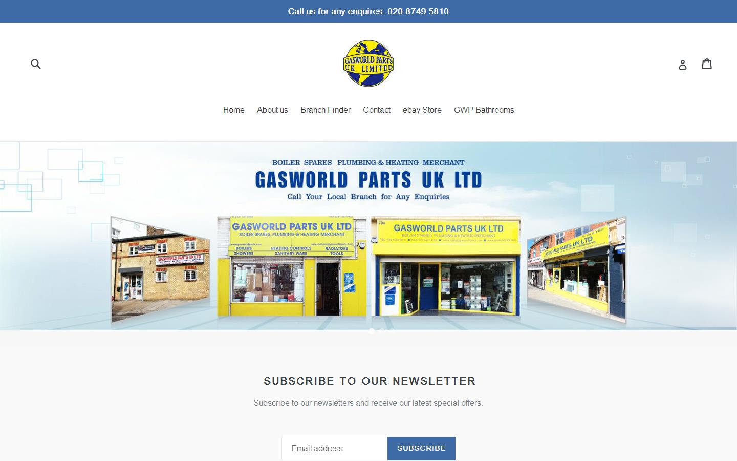 Gasworld Parts Website