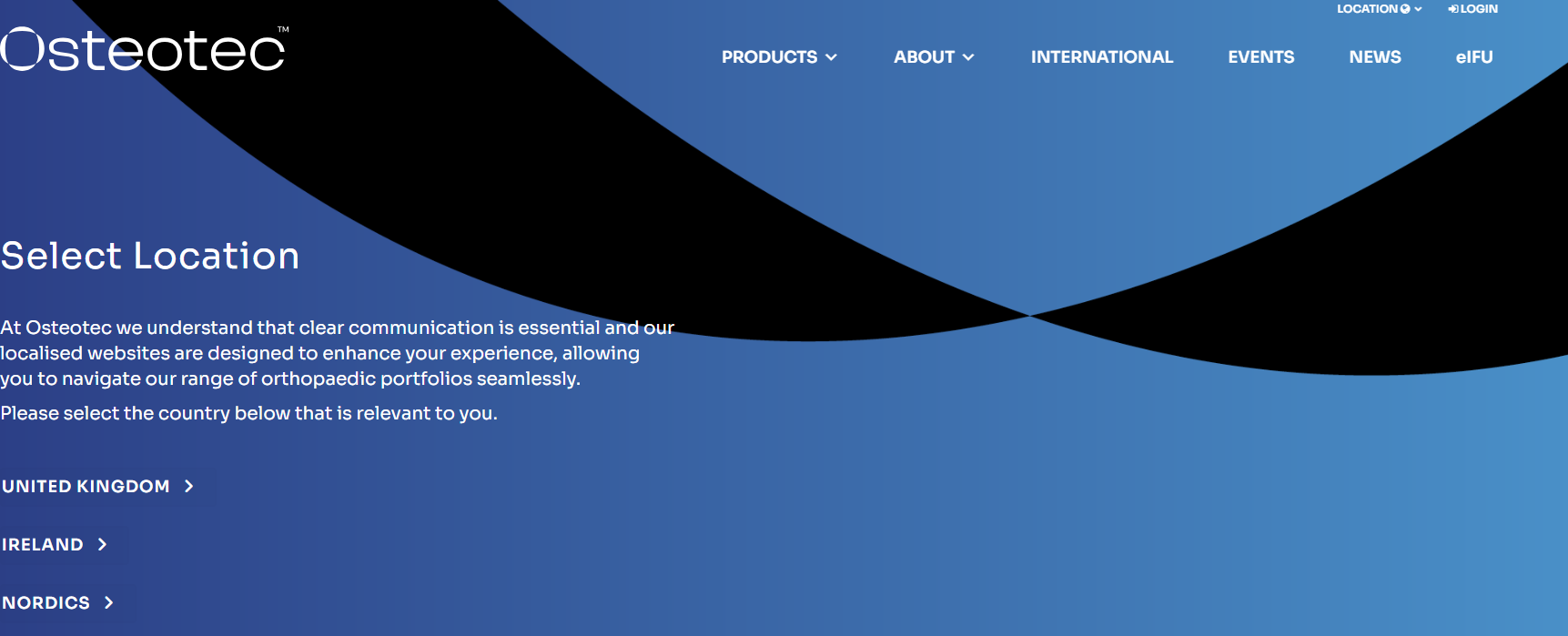 Osteotec Website