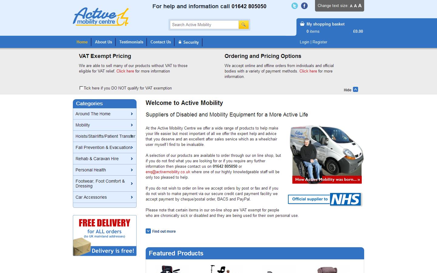Active Mobility Centre Website