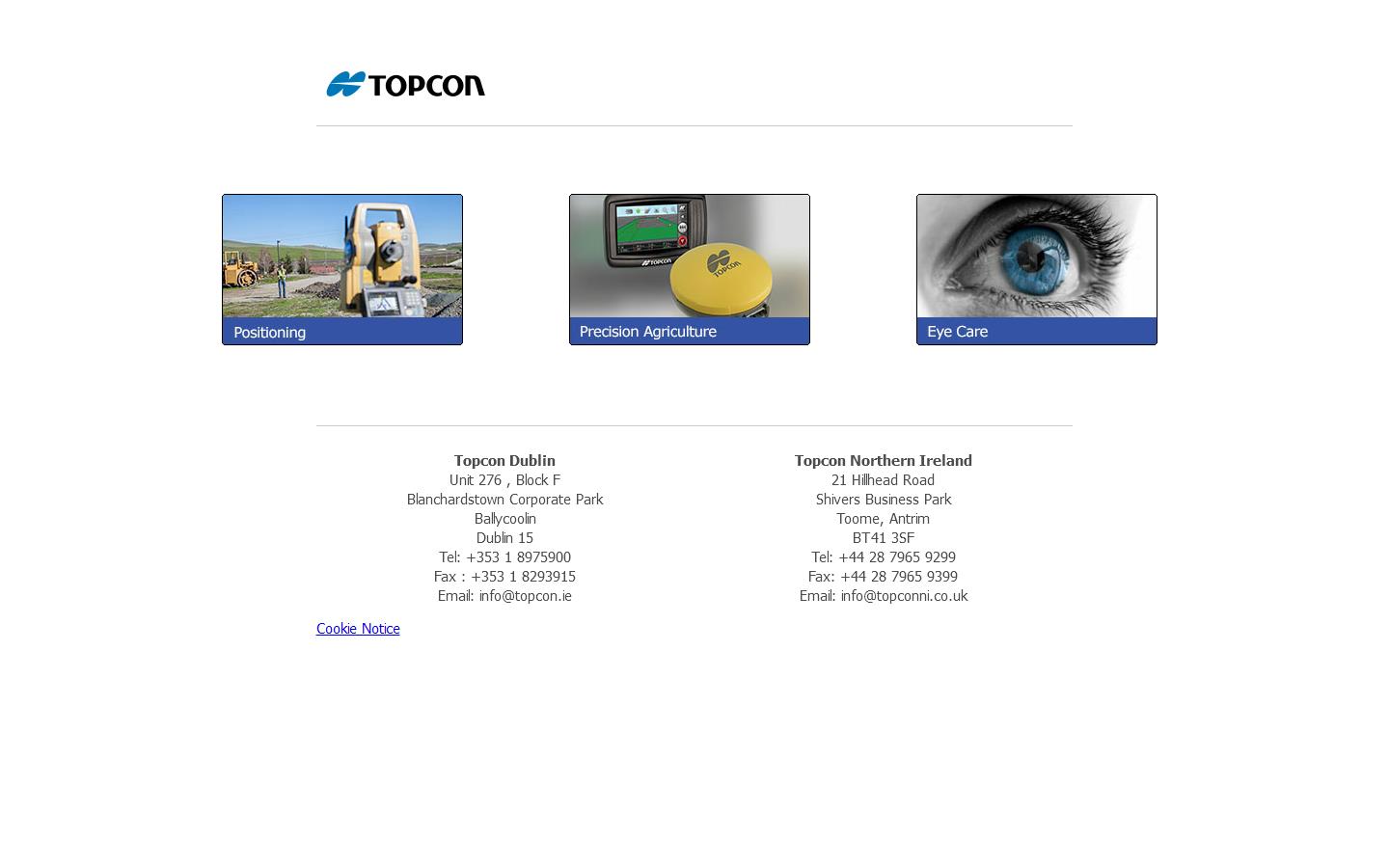 Topcon N I Website