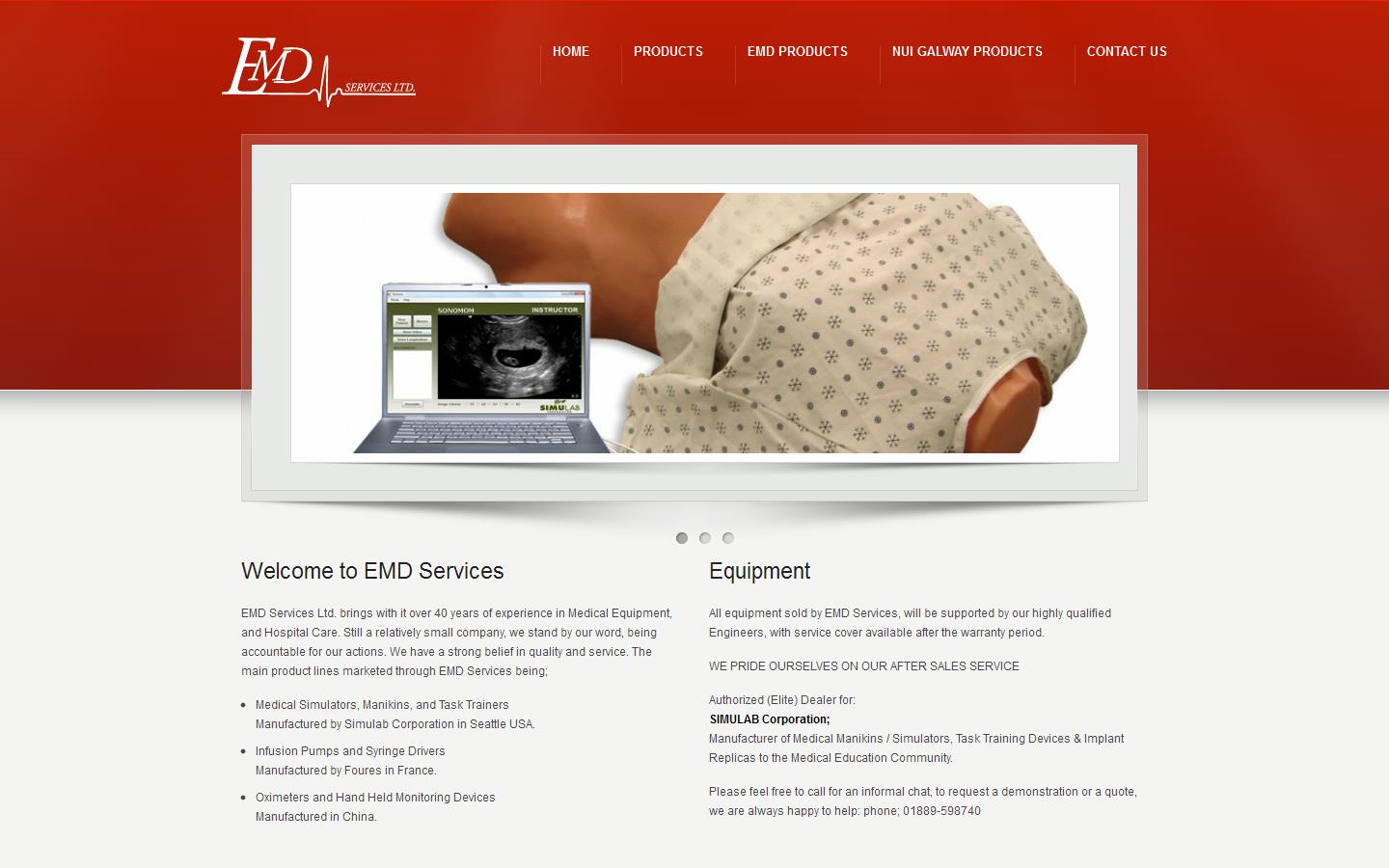 E M D Services Ltd Website