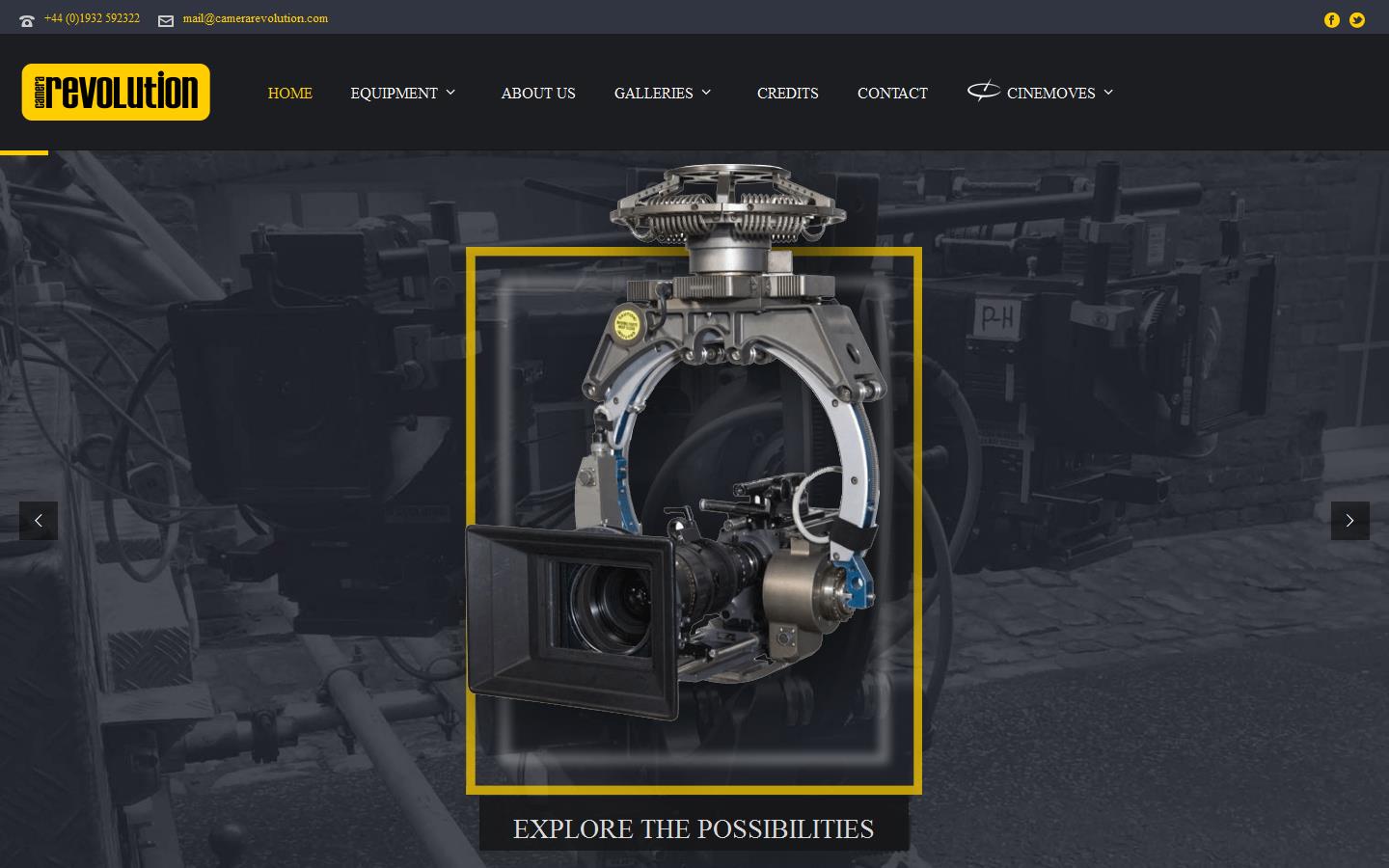 Camera Revolution Website