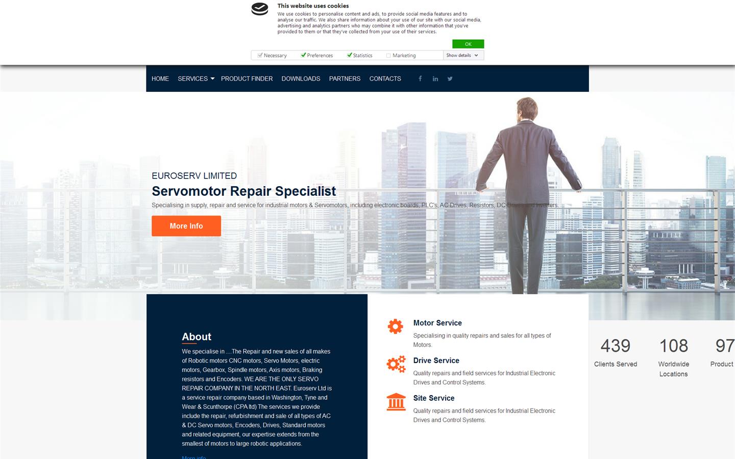 Euroserv Ltd Website