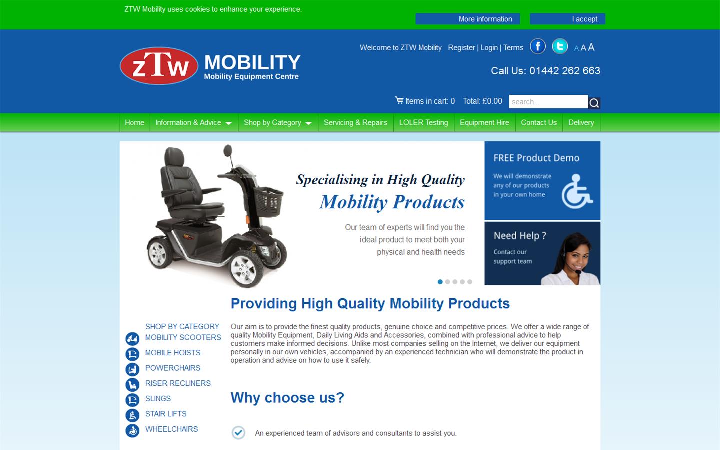 Z T W Mobility Website
