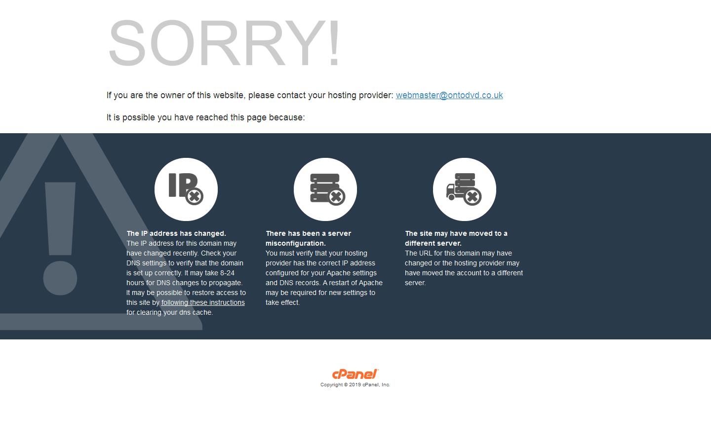 Onto D V D Website