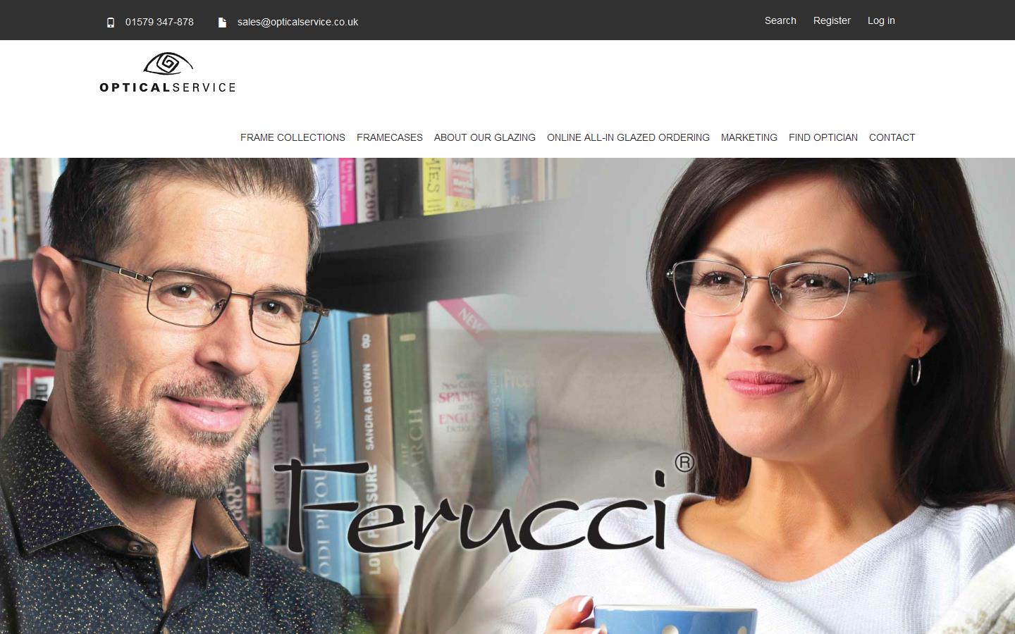 Optical Service Website