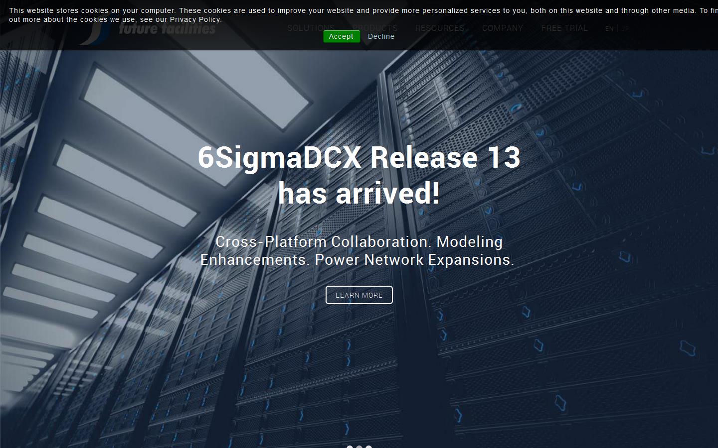 Future Facilities Website