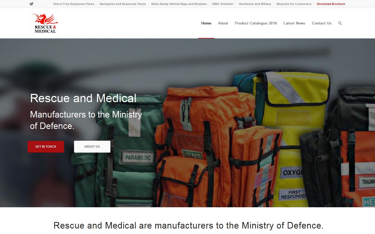 Rescue & Medical Website