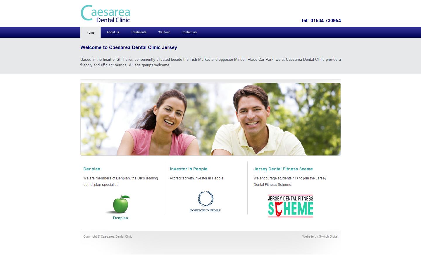 Caesarea Dental Clinic Website