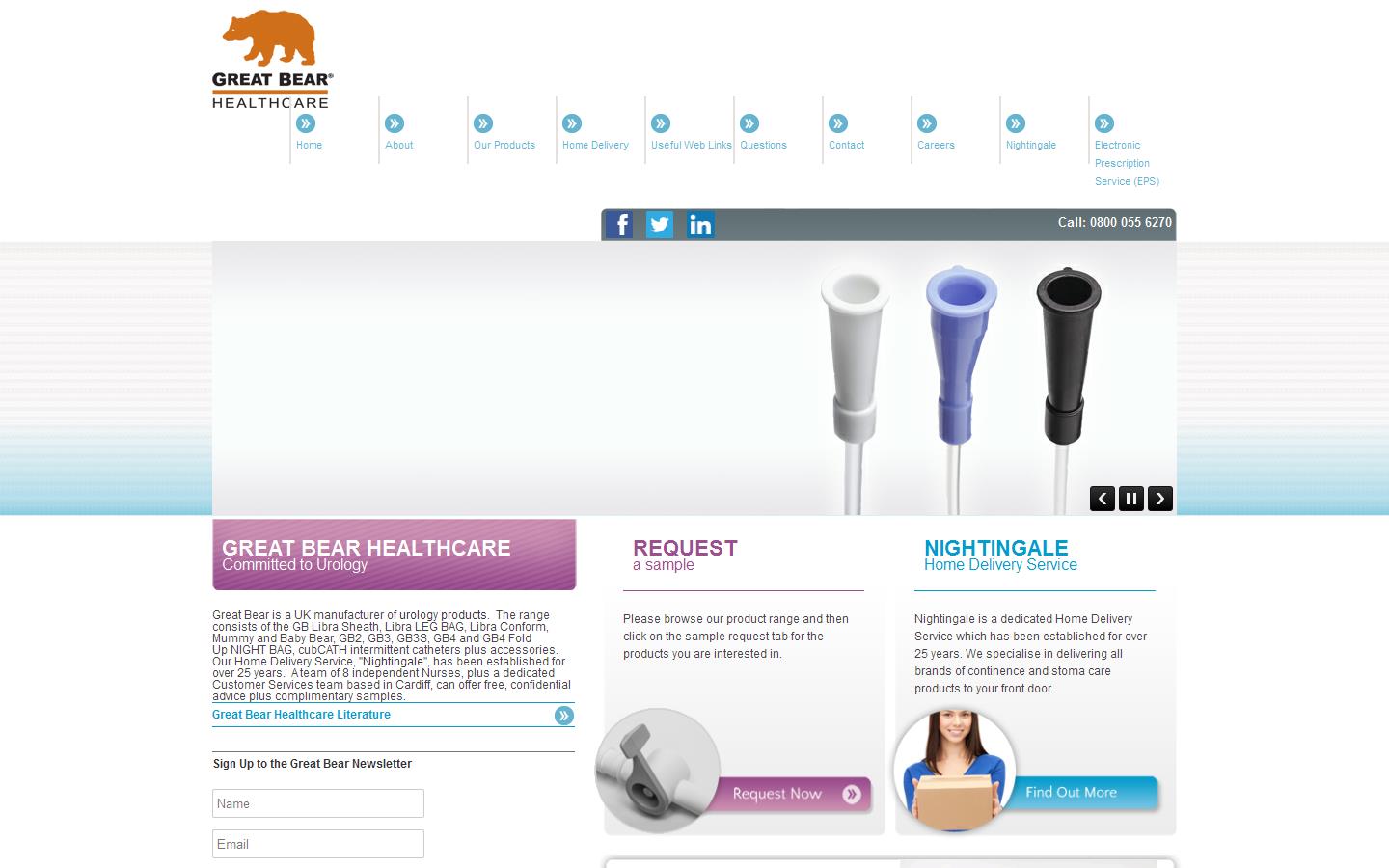 Great Bear Healthcare Website