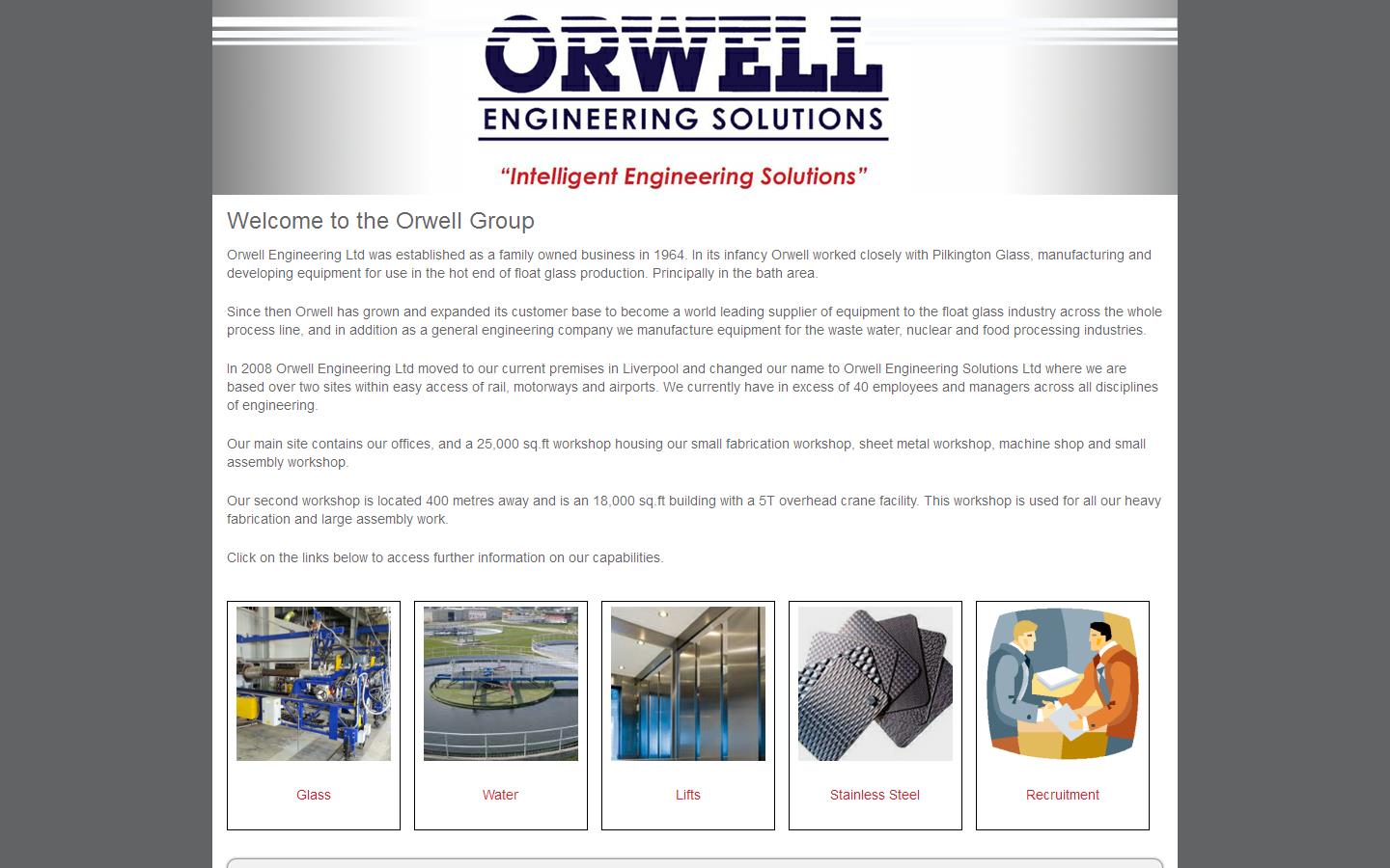 Orwell Engineering Solutions Ltd Website