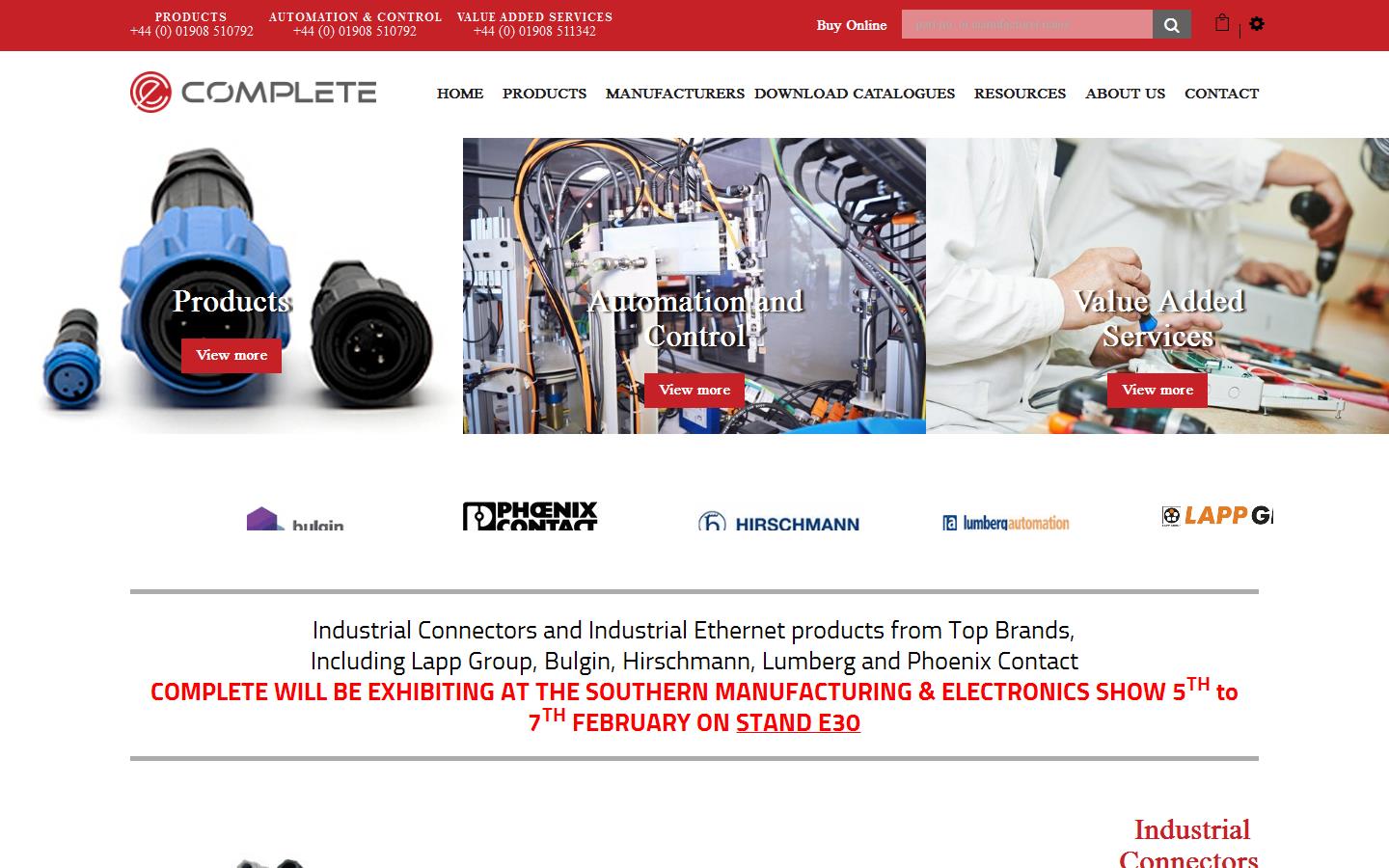 Complete Electronics Website