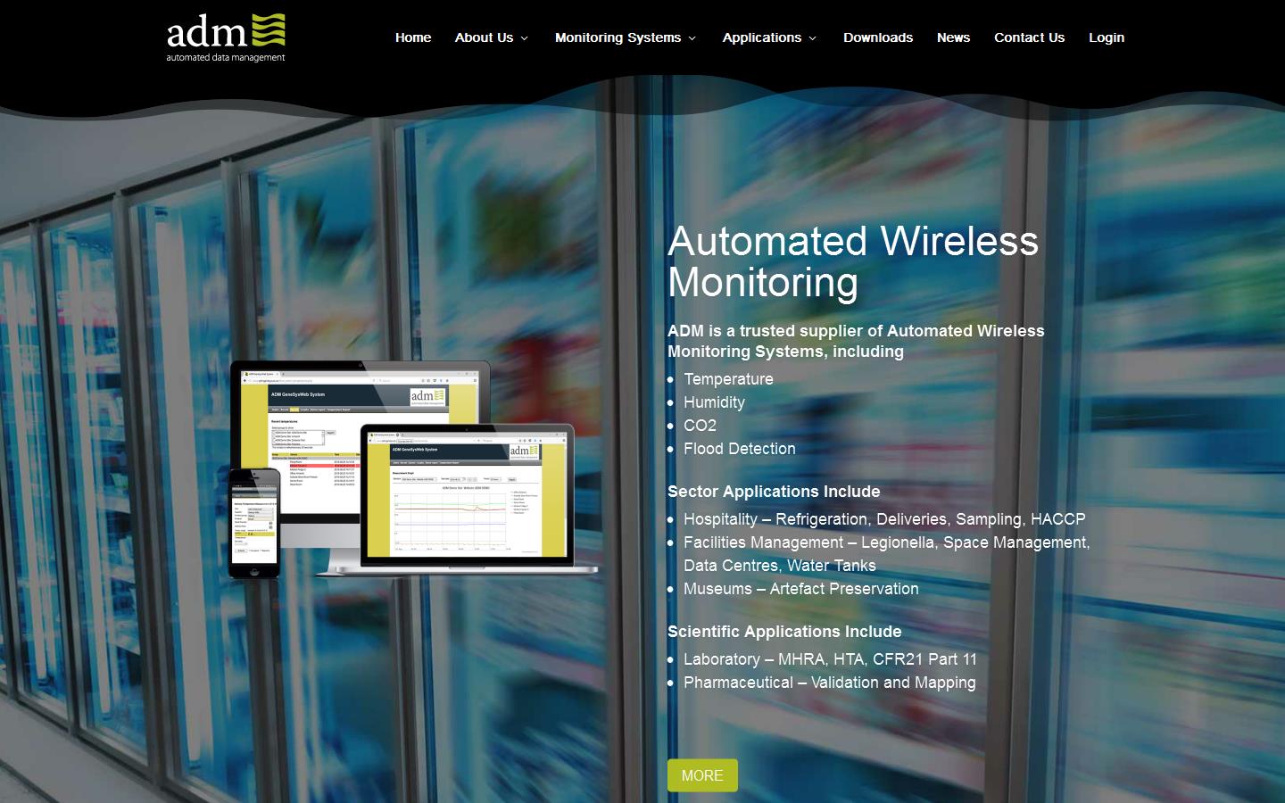 Automated Data Management Ltd Website