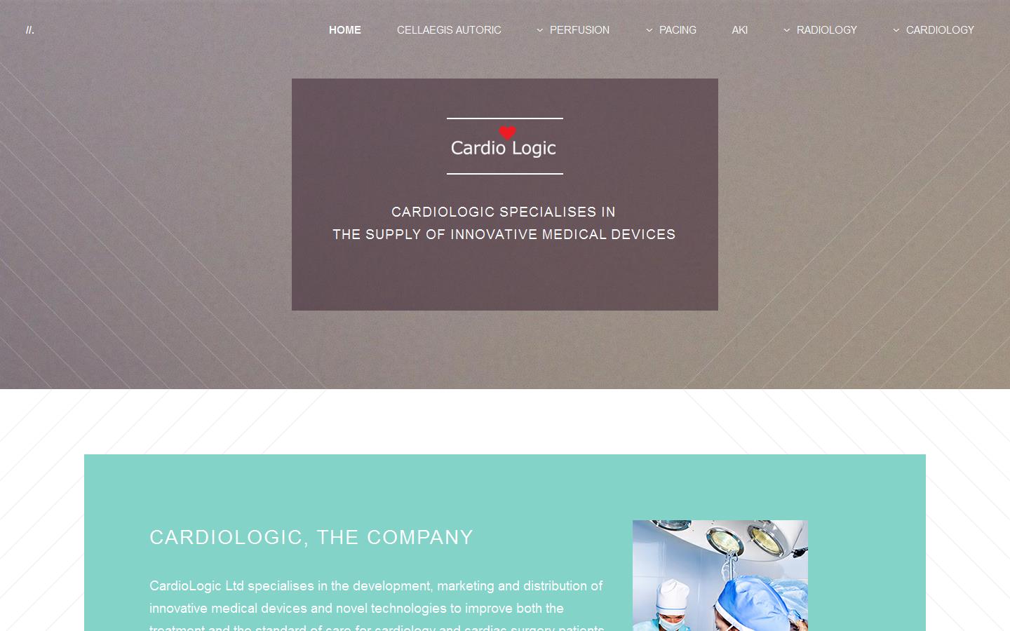 Cardiologic Ltd Website