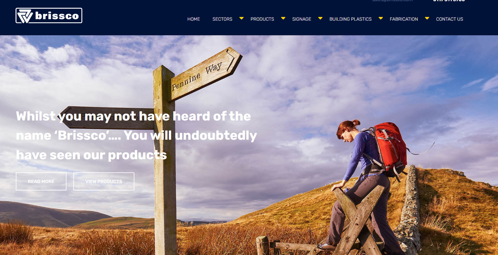 Brissco Signs and Graphics Website