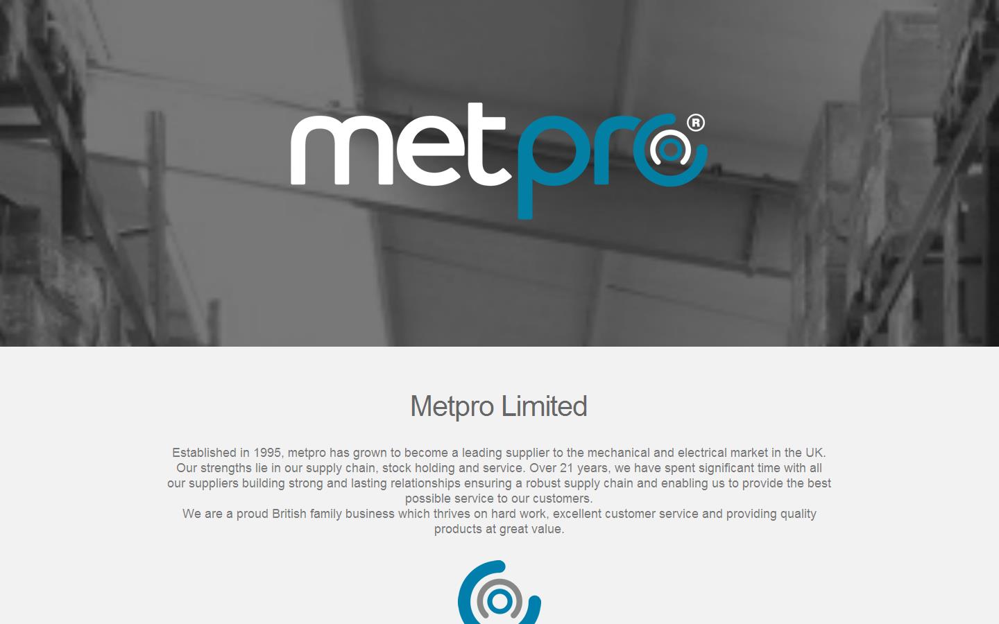 Metpro Website