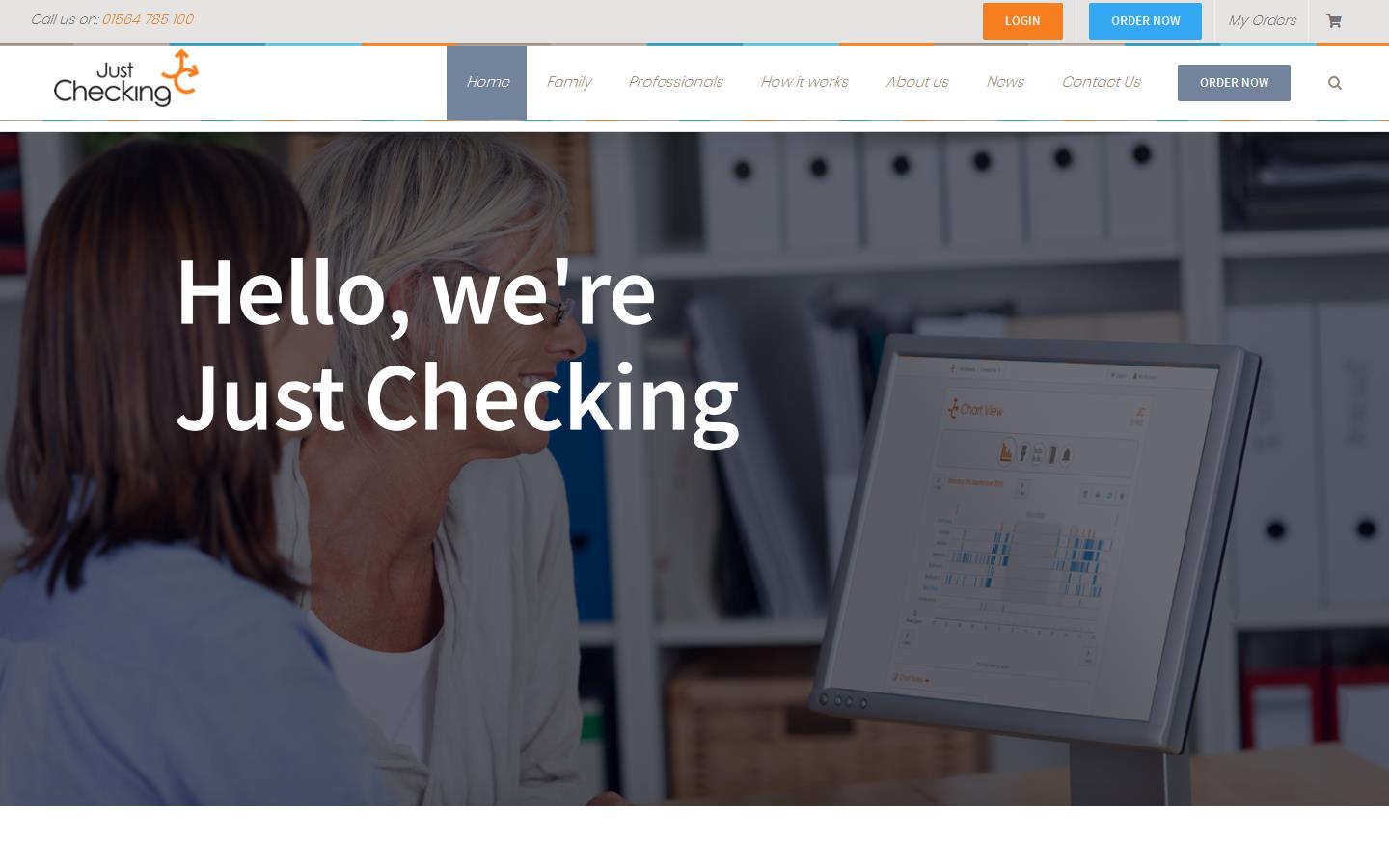 Just Checking Website