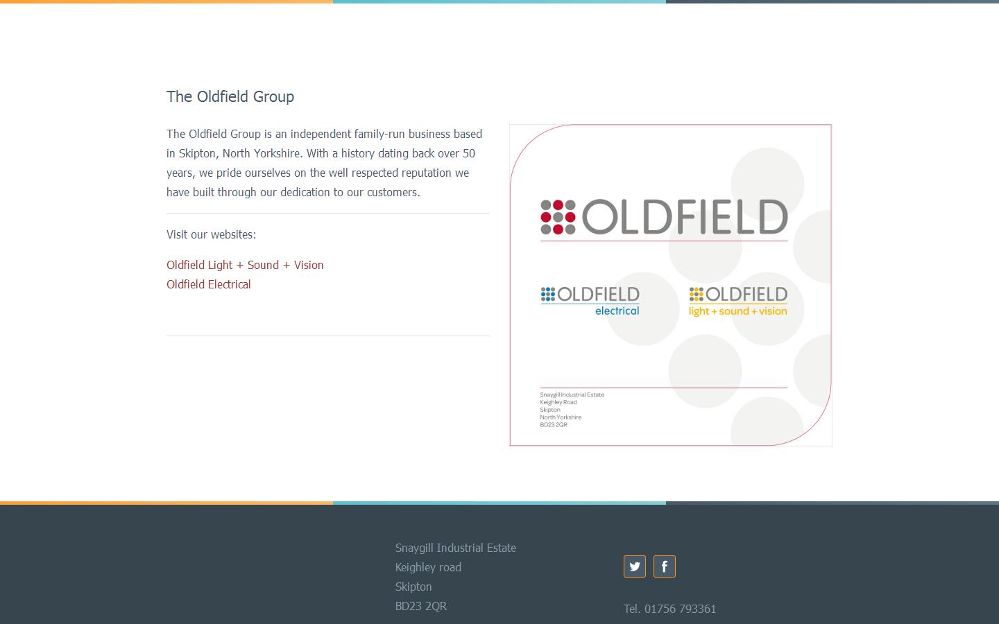 Oldfield Electrical Website