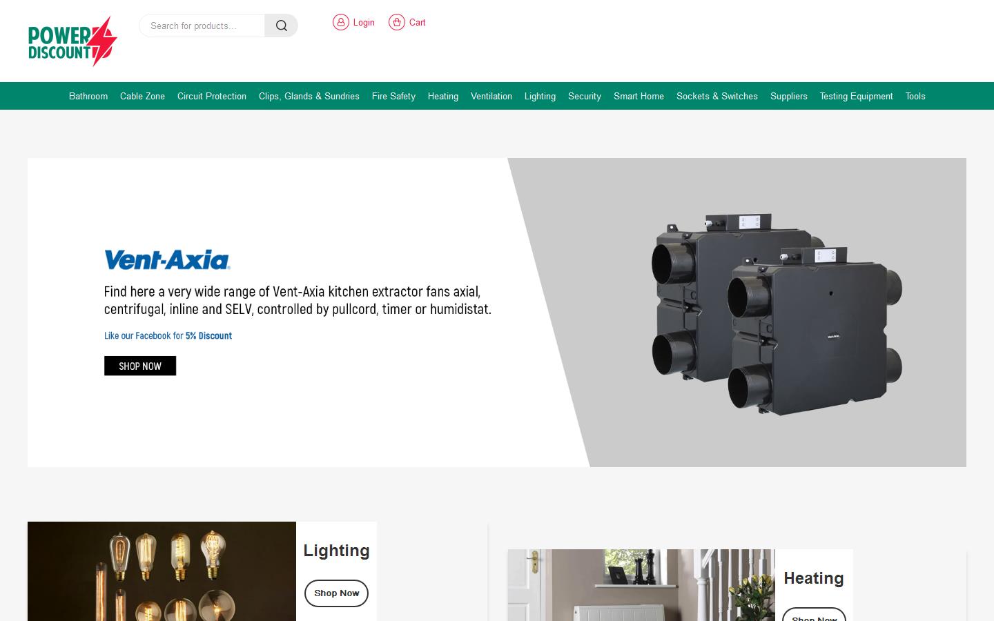 Power Discount Website