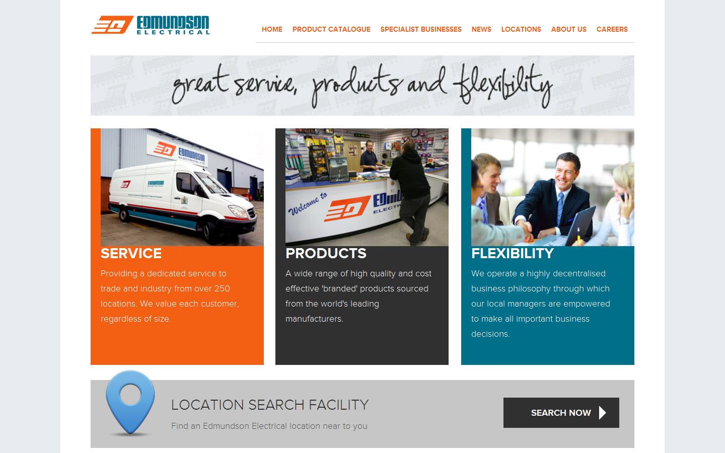 Walsall Electrical Distributors Website