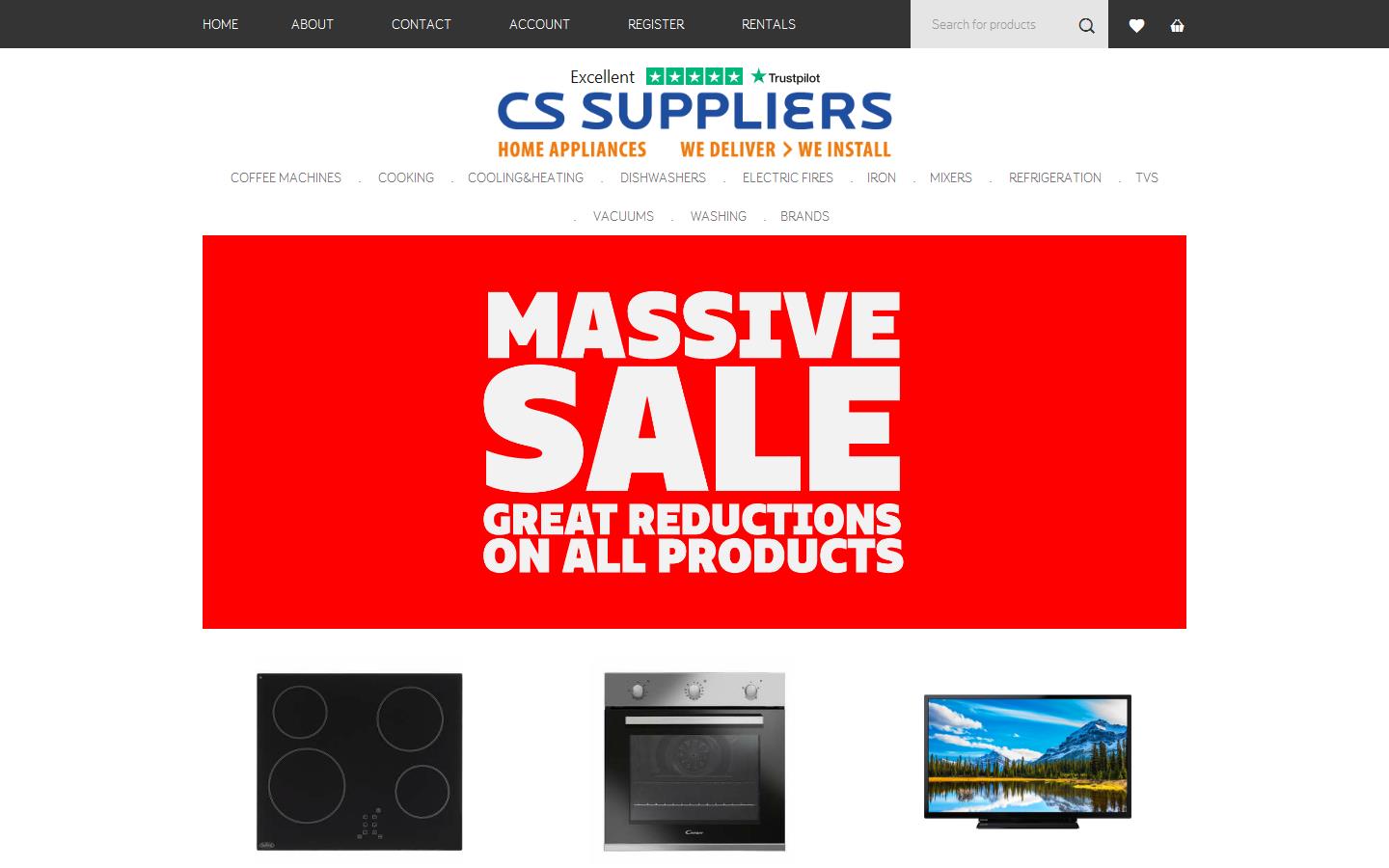 C S Suppliers Website