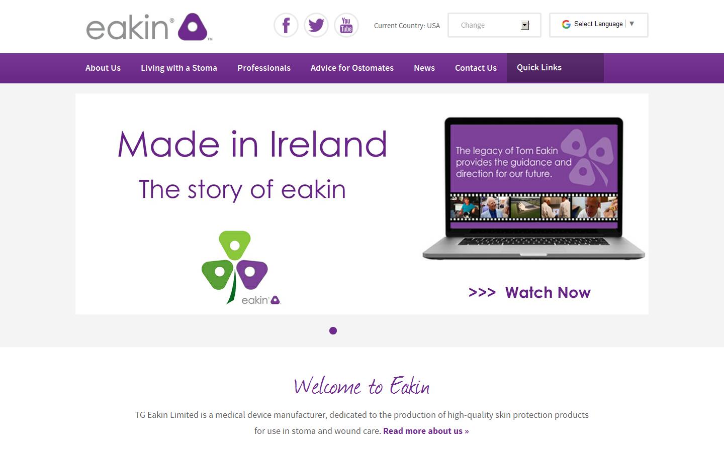 T G Eakin Website