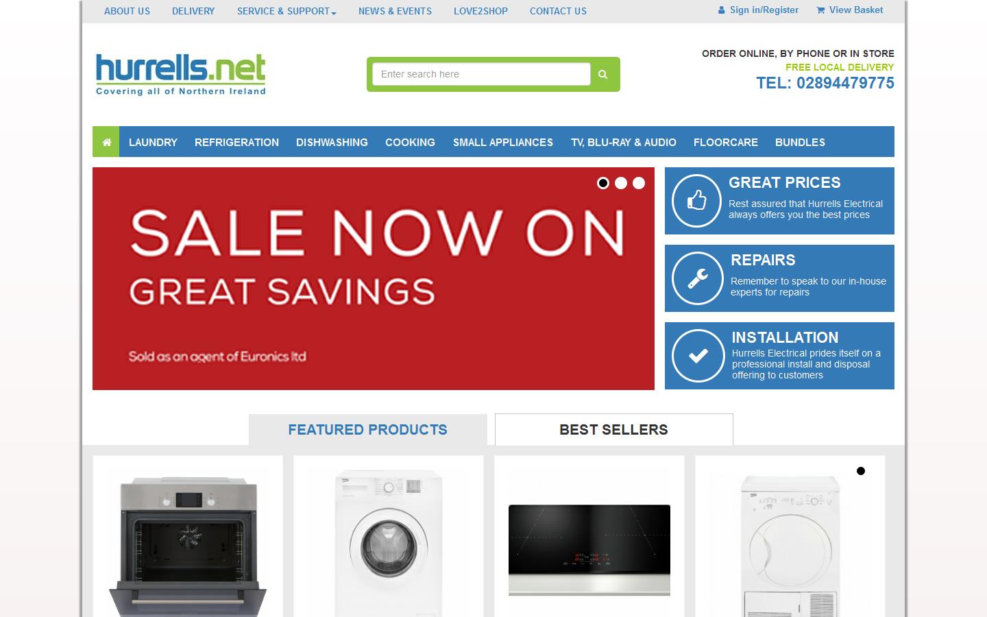 Hurrell''s Electrical Ltd Website