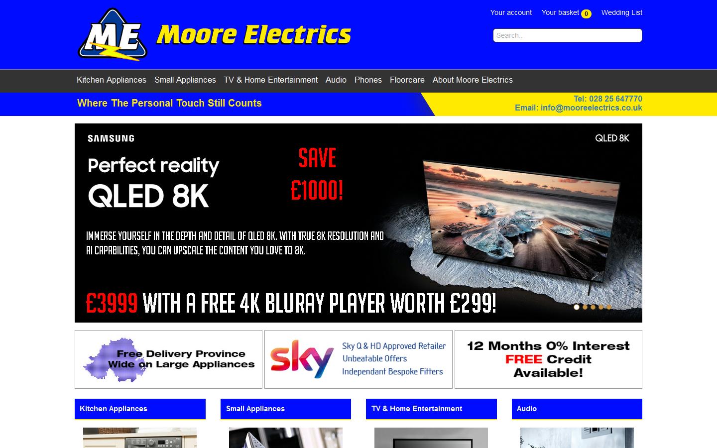 Moore Electrics Website