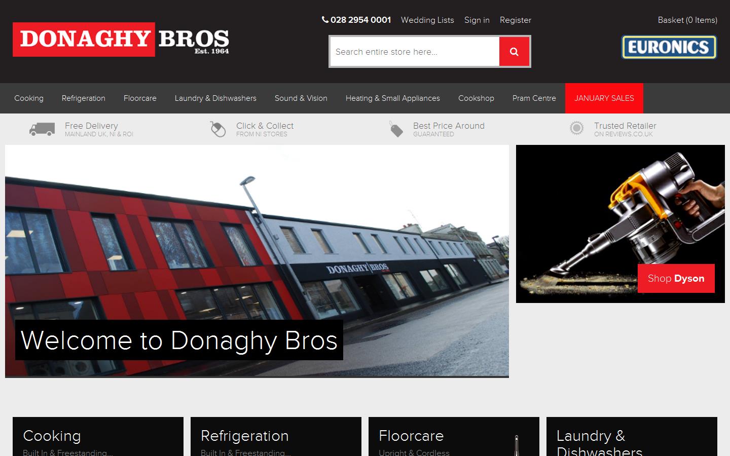 Donaghy Brothers Website