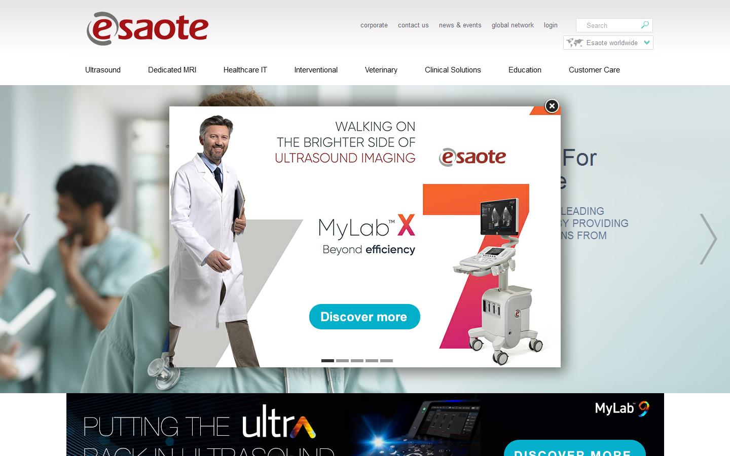 Esaote Europe B V Website