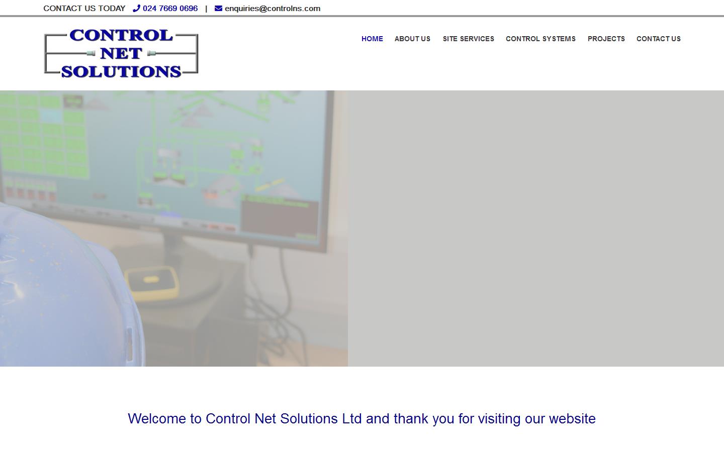 Control Net Solutions Ltd Website
