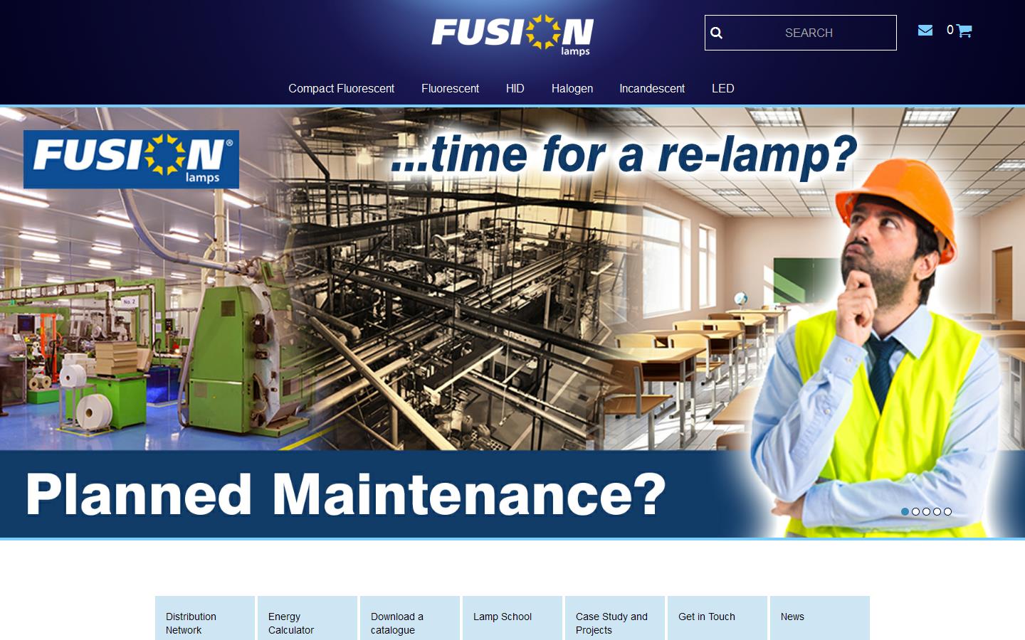 Fusion Lamps Website