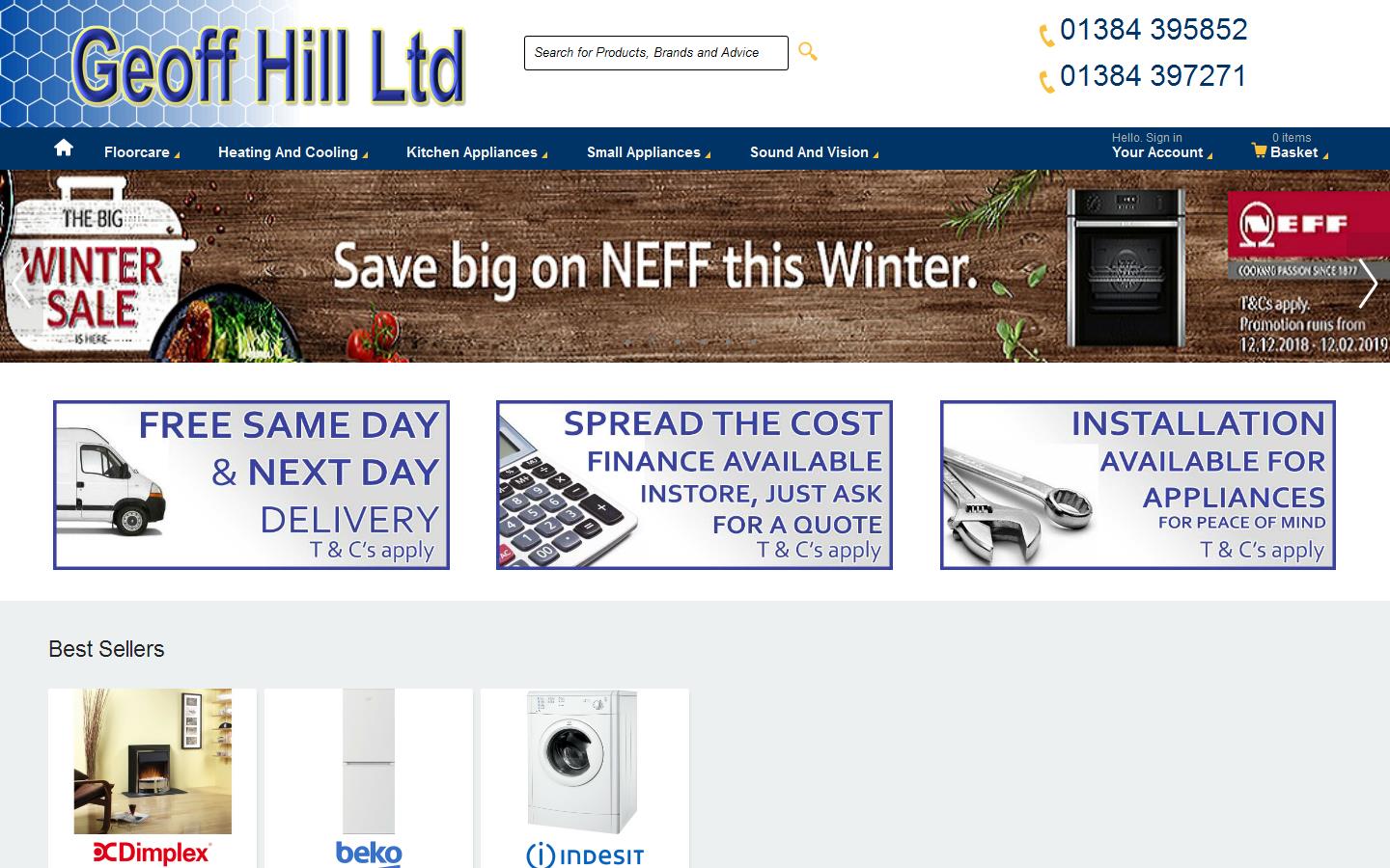 Geoff Hill Ltd Website
