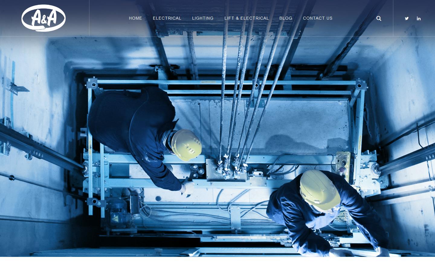 A & A Electrical Distributors Ltd Website