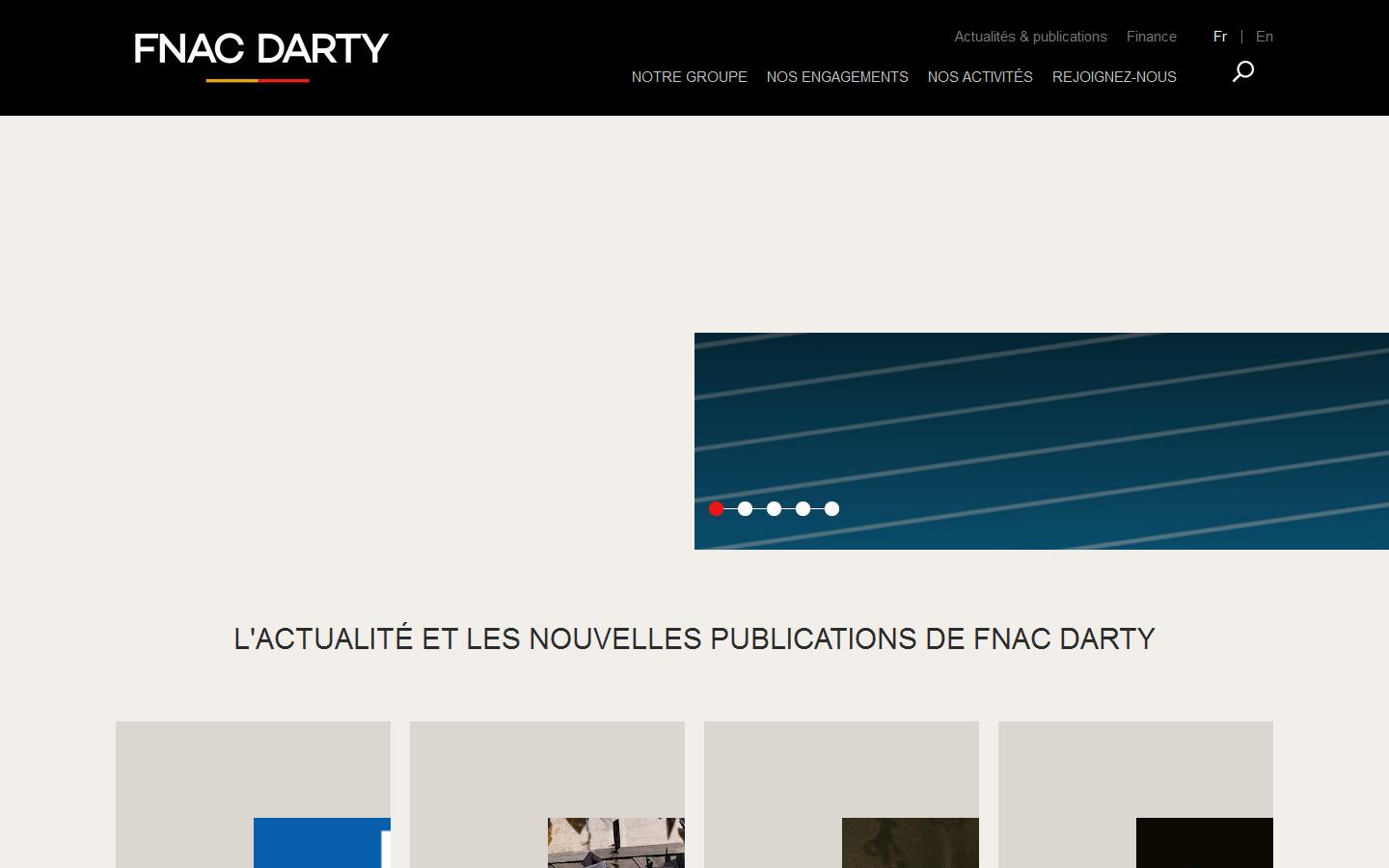 Darty Group Website