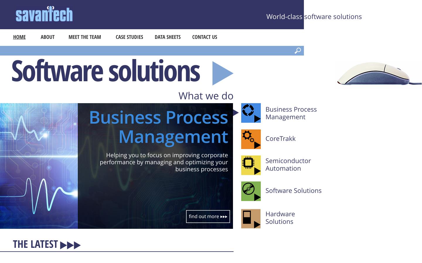 Savantech Website