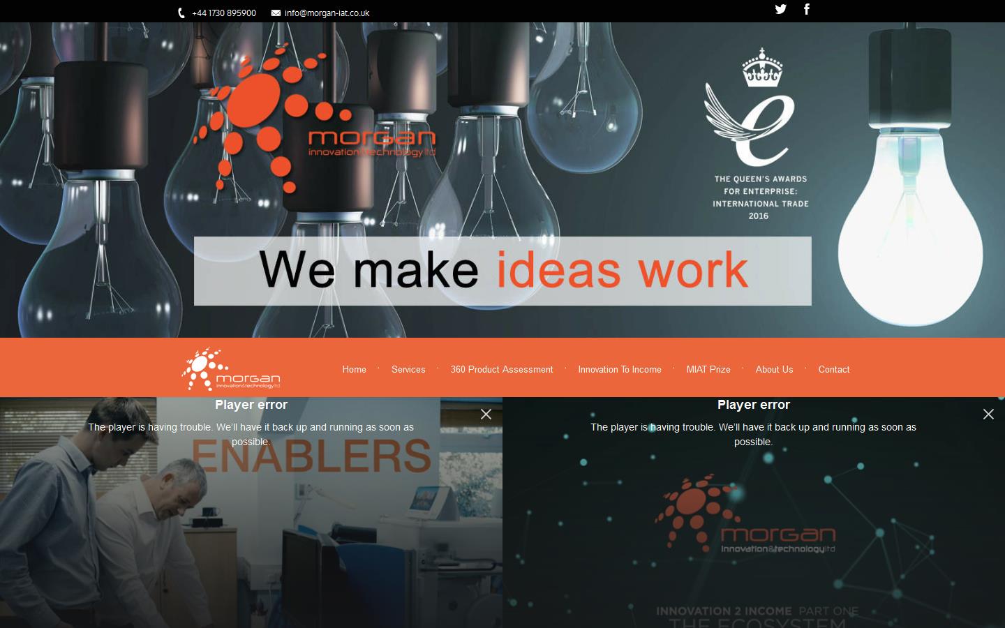 Morgan I A T Website