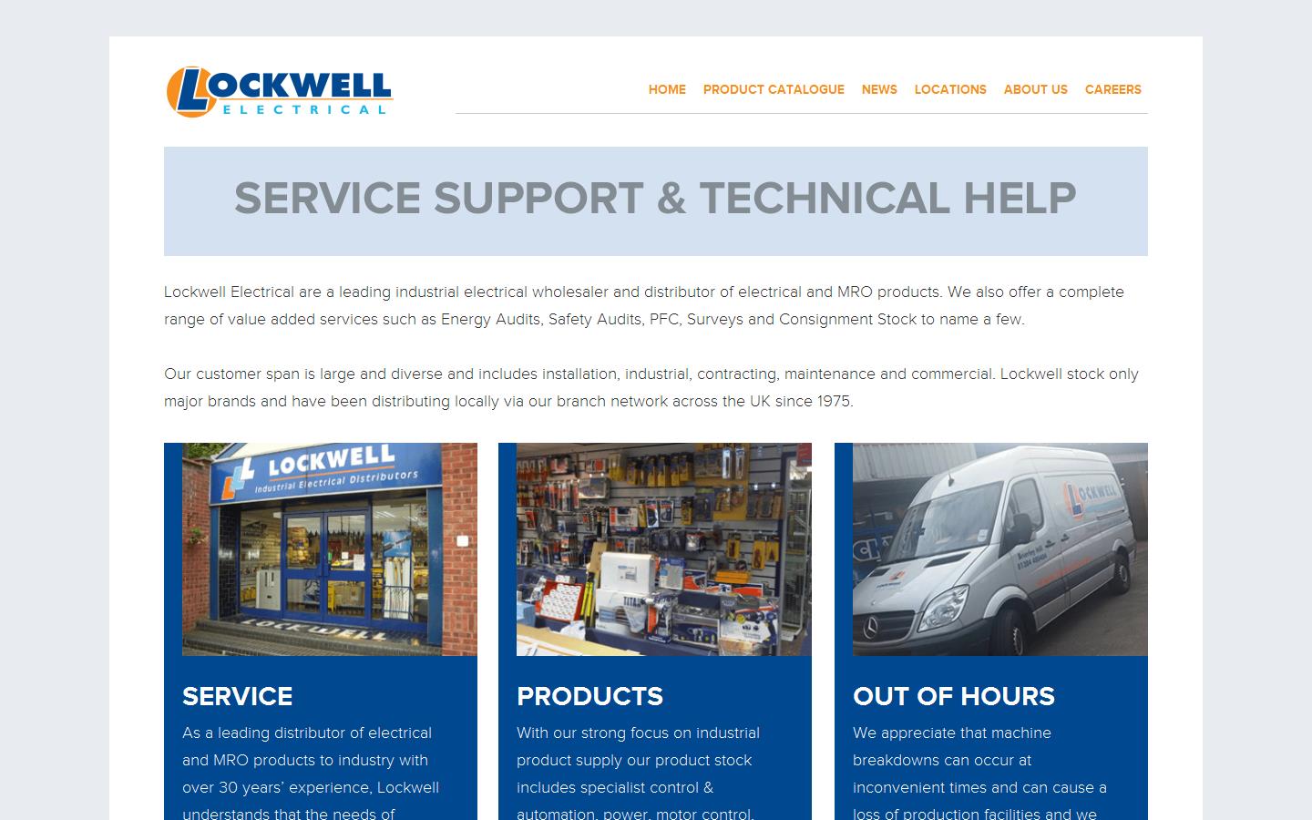 Lockwell Electrics Ltd Website