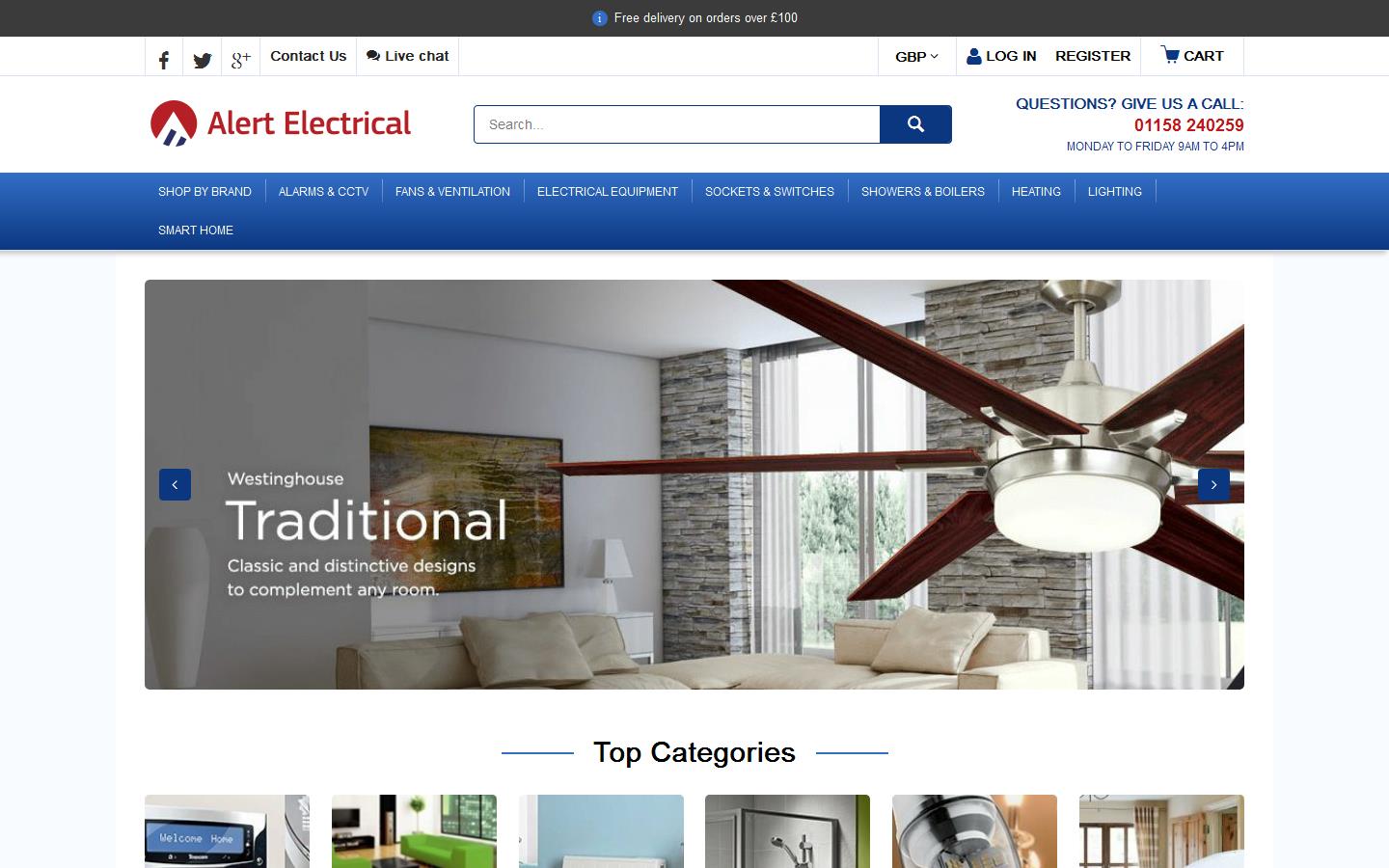 Alert Electrical Website