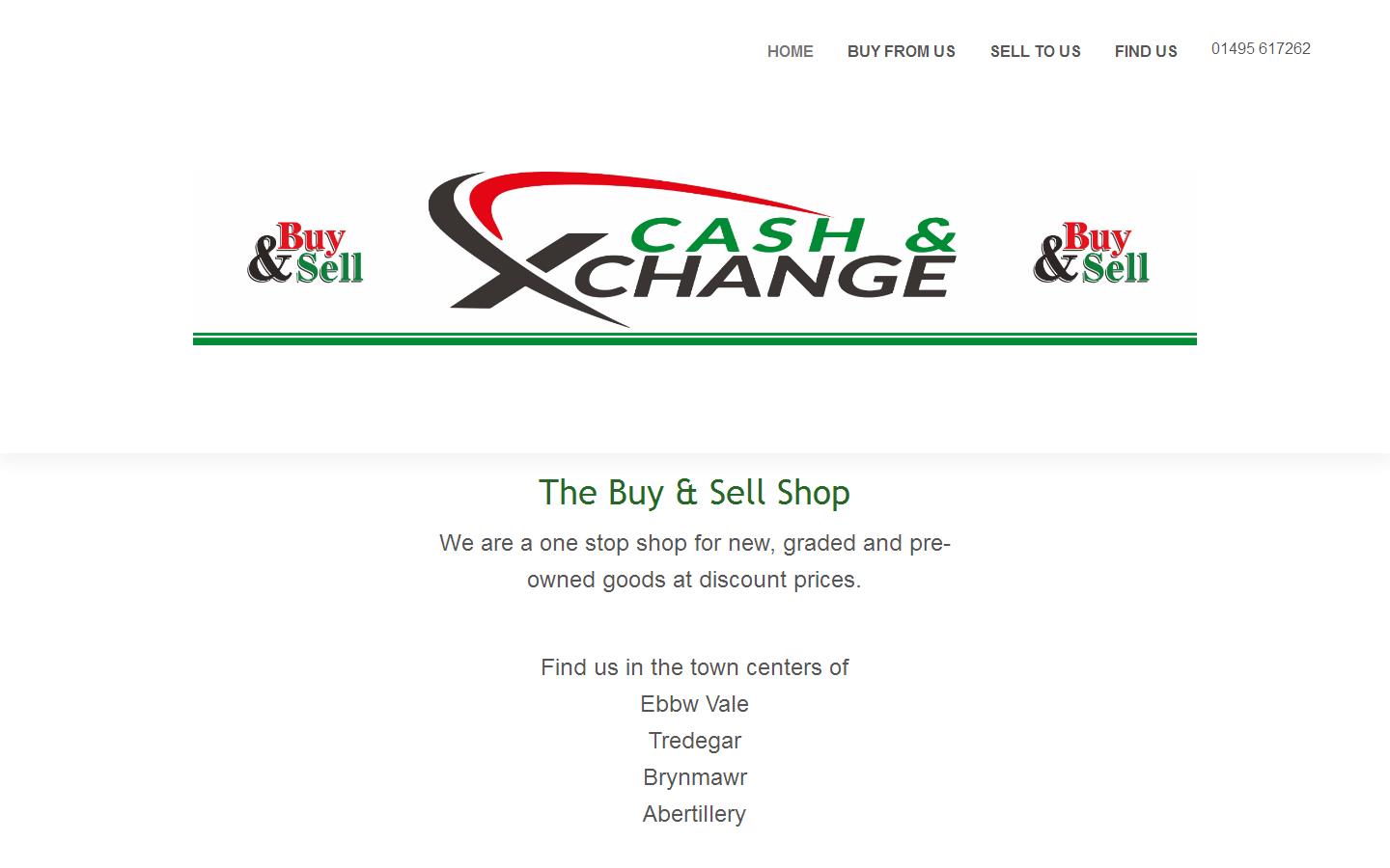 Cash & Xchange Website