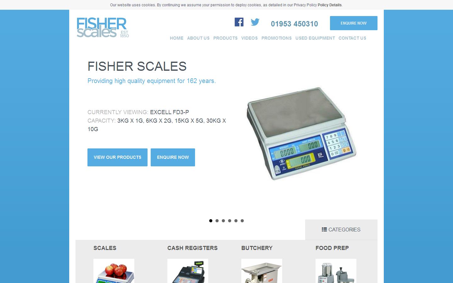 Fisher Scales Ltd Website