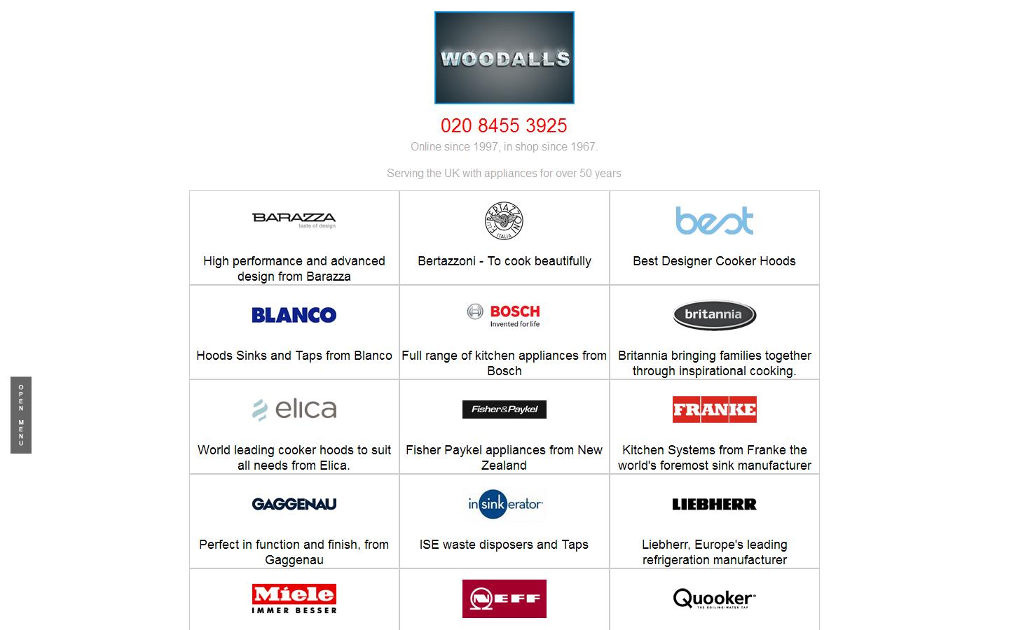 Woodall Refrigeration Ltd Website