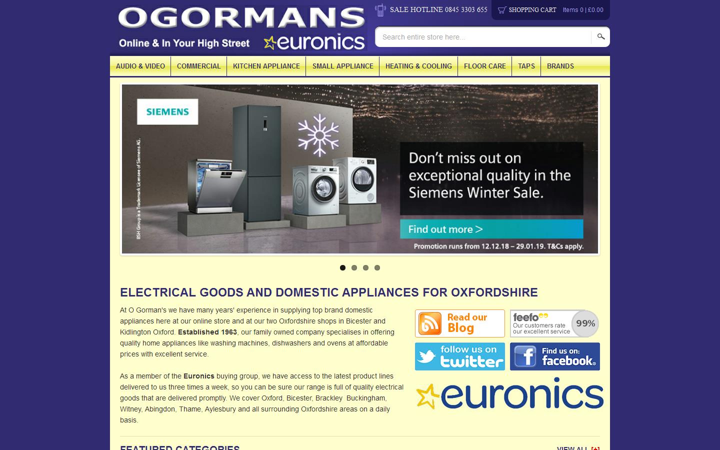O''Gormans Ltd Website