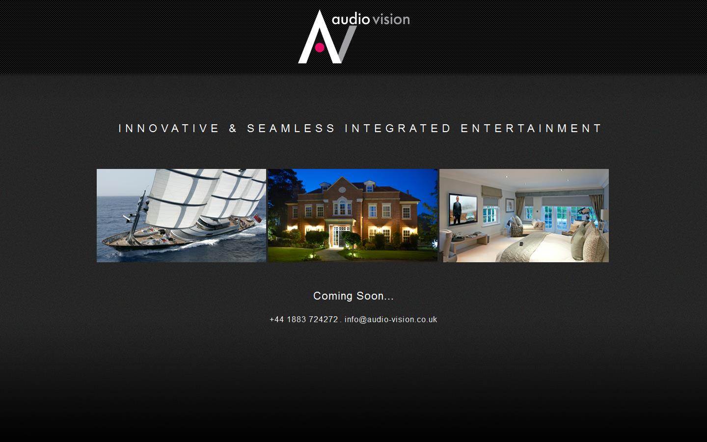 Audio Vision Website