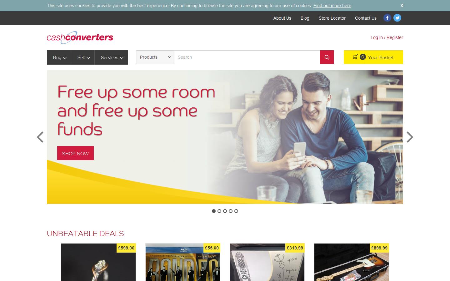 Cash Converters Website