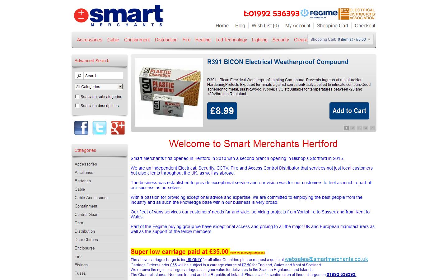 Smart Merchants Ltd Website